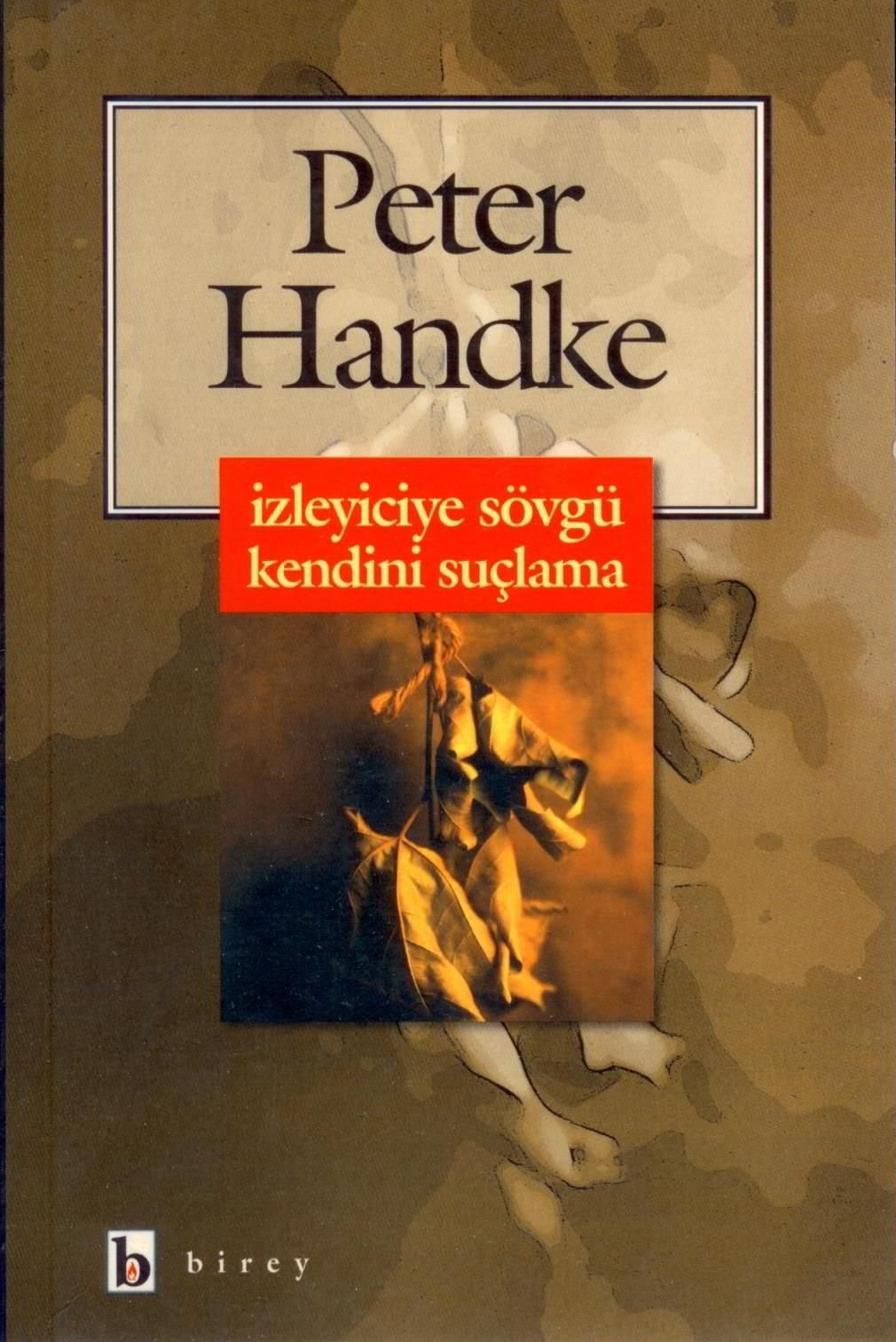 İzleyiciye sövgü. Kendini suçlama