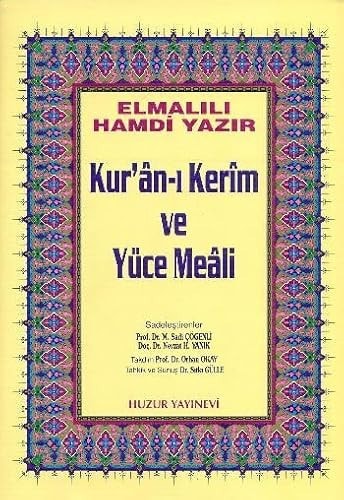 Kuran-i Kerim ve Yüce Meali - Orta Boy; Hafiz Osman Hatli