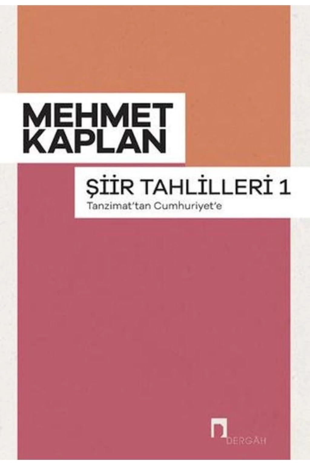 Siir Tahlilleri 1 Tanzimat'tan Cumhuriyet'e Kadar