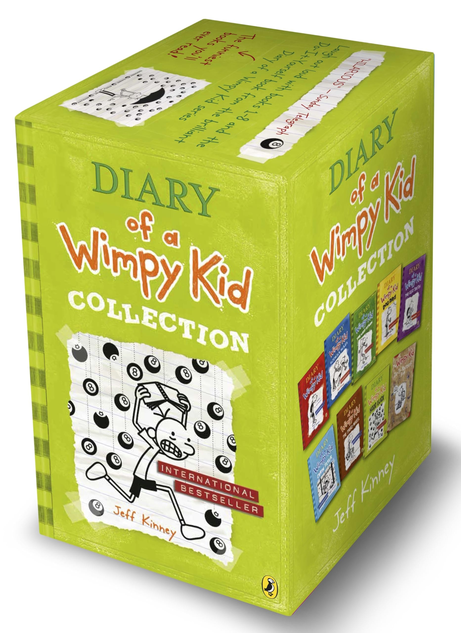 Diary of a Wimpy Kid Box Set Collection (10 Books)