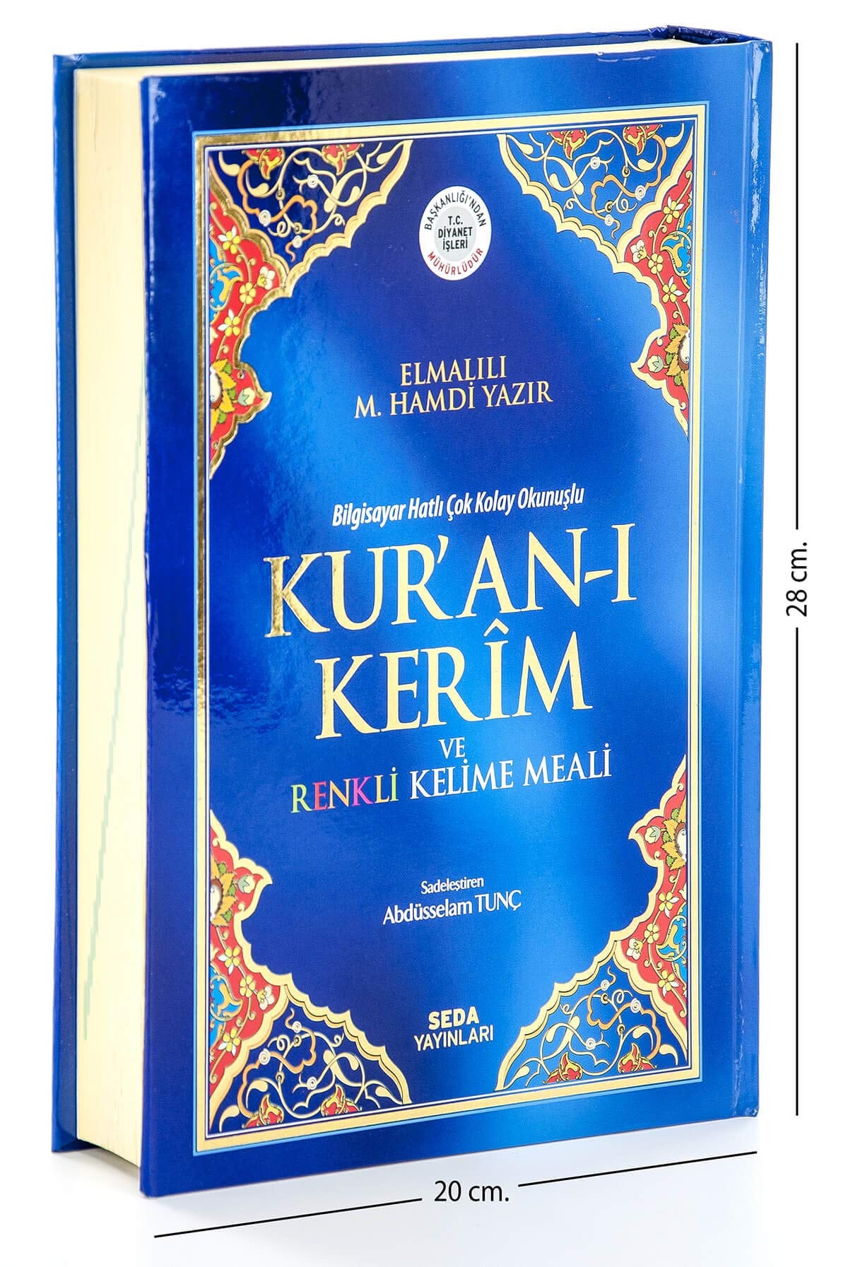 Kuran-i Kerim ve Renkli Kelime Meali Rahle Boy, Kod 153