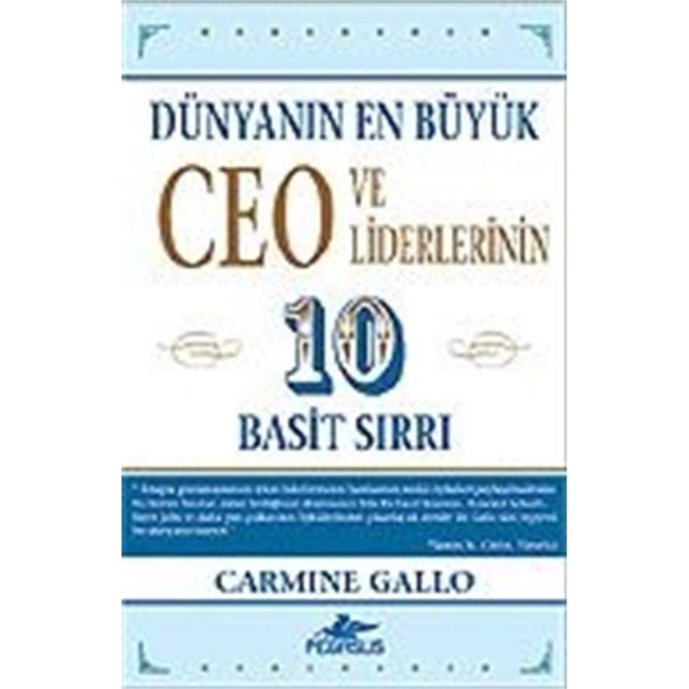 10 basit sır dünyanın en büyük ceo ve liderleri anlatıyor