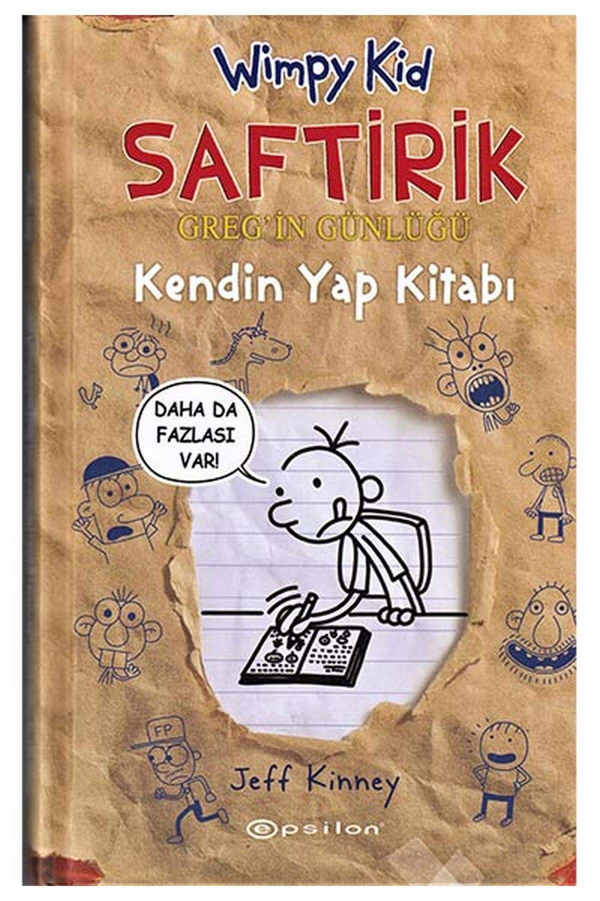 Saftirik Gregin Günlügü - Kendin Yap Kitabi Ciltli