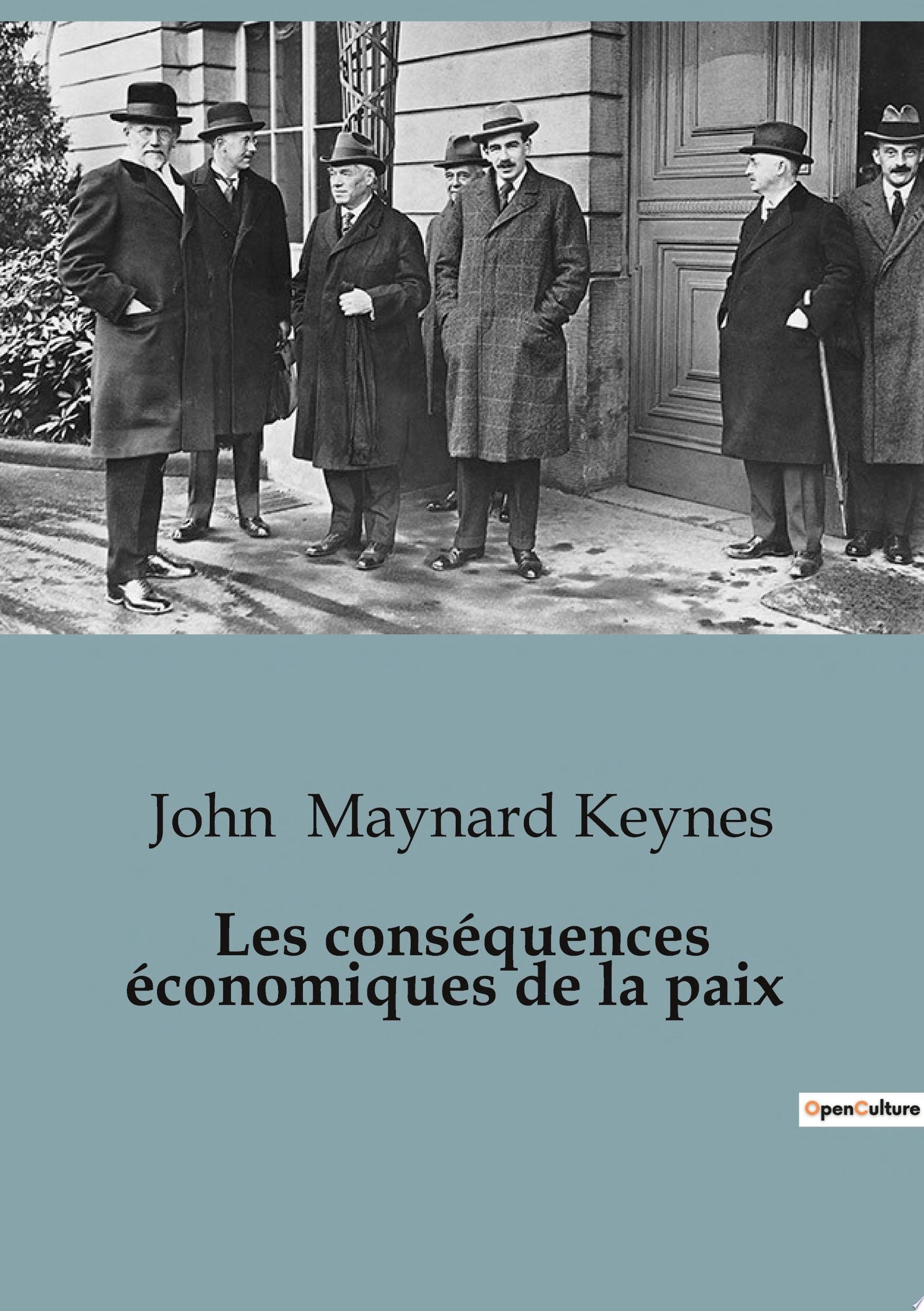 Les conséquences économiques de la paix (traduit) (French Edition)