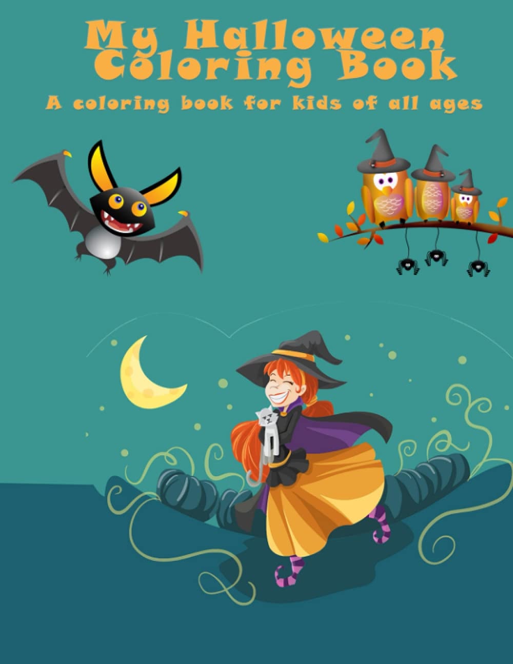 My Halloween Coloring Book A Coloring Book for Boys and Girls