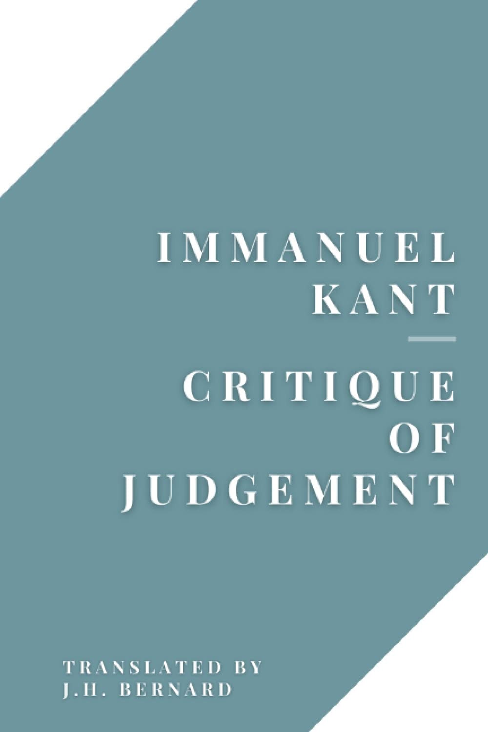 Kant's Critique of Judgement