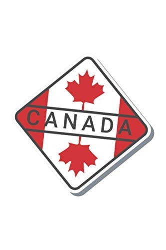 Canada: Notebook 120 Pages lined - Wide-Ruled, ( Composition Book, Journal, Diary ) (6 in x 9 in ), perfect gift for any occasion