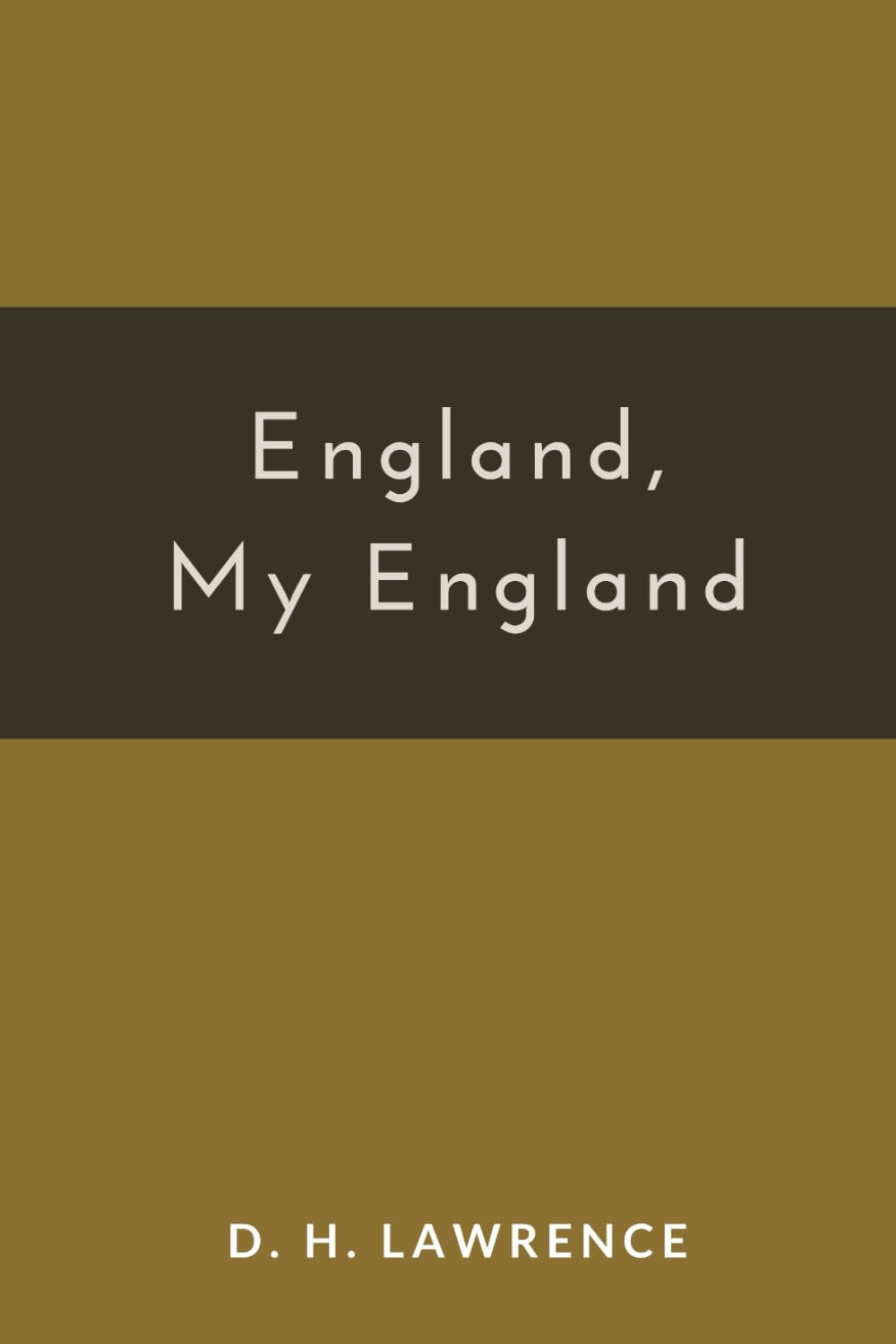 England, My England