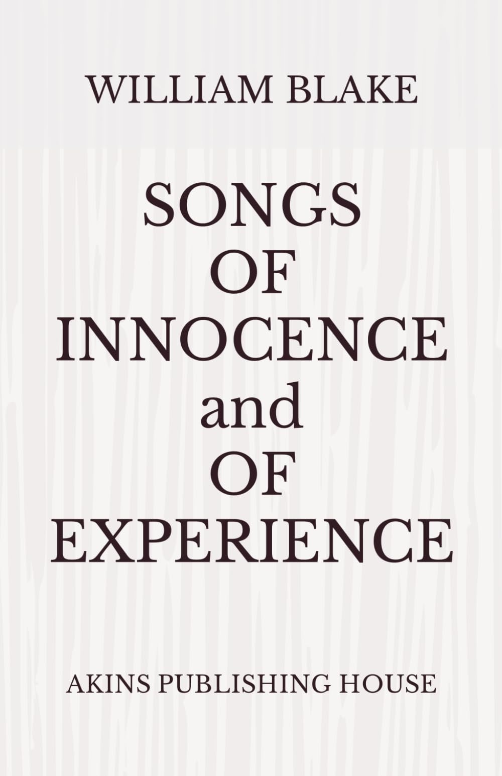 Songs of Innocence and of Experience